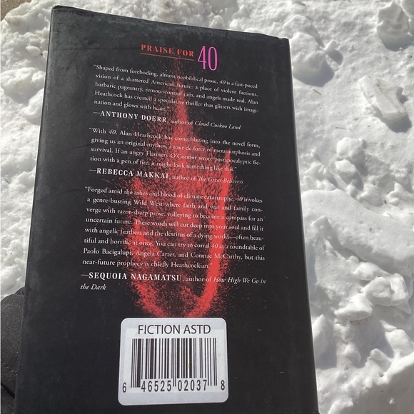 40 by Alan Heathcock Hardcover Book - Picture 3 of 4